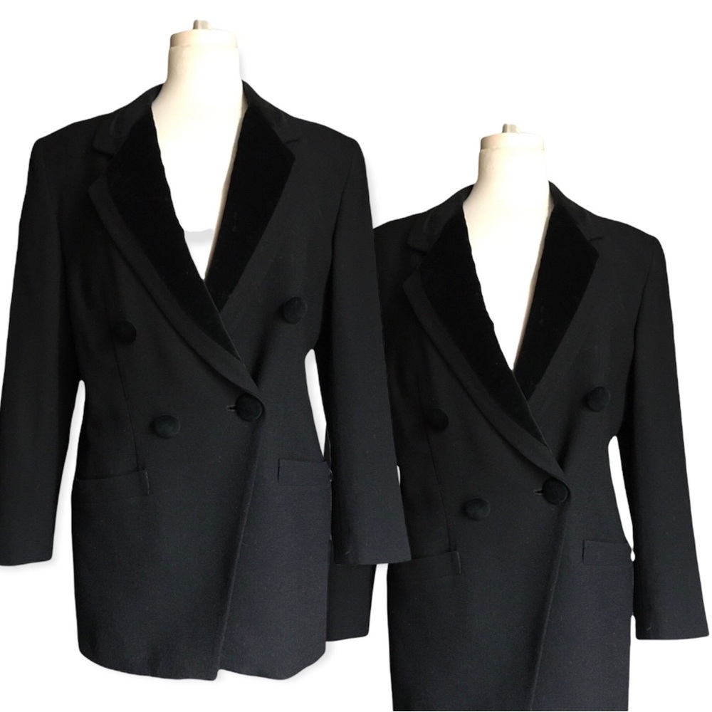 Christian Dior Black Blazer. Size 8